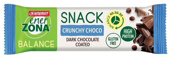 ENERZONA SNACK CRUNCHY CHOCO 33 G - Farmacia Bartoli