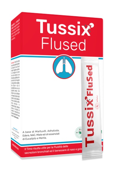 TUSSIX FLUSED 14 STICK PACK 10 ML - Farmacia Bartoli