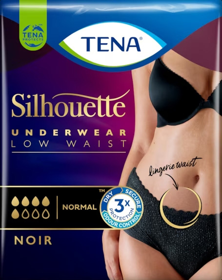 TENA SILHOUETTE NOIR L 9 PEZZI - Farmacia Bartoli