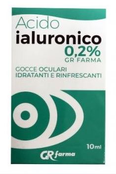 GR FARMA GOCCE OCULARI IDRATANTI E RINFRESCANTI ACIDO IALURONICO - Farmacia Bartoli