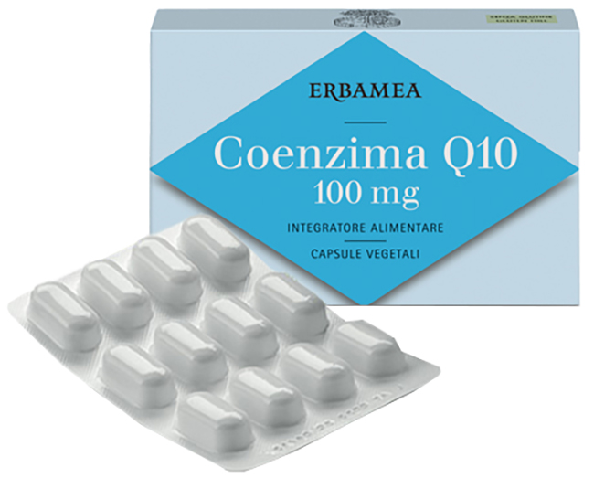 ERBAMEA COENZIMA Q10 100 MG 24 CAPSULE VEGETALI - Farmacia Bartoli