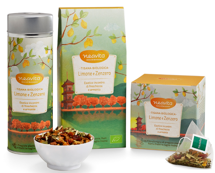 FILTROSCRIGNO LIMONE E ZENZERO BIO 15 FILTRI X 3 G - Farmacia Bartoli