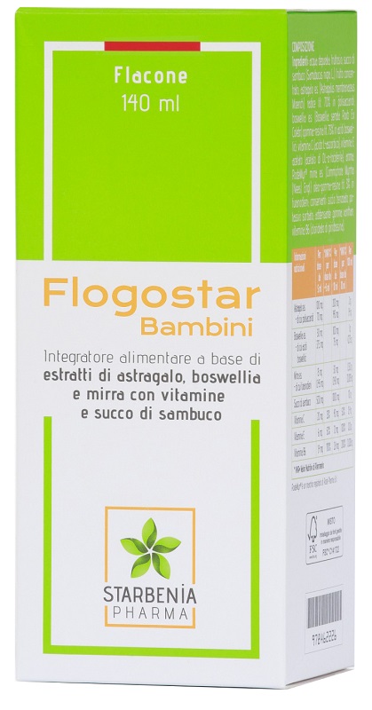 FLOGOSTAR BIMBI 140 ML - Farmacia Bartoli