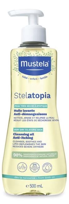 MUSTELA STELATOPIA OLIO BAGNO 500 ML - Farmacia Bartoli