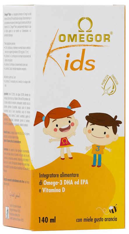 OMEGOR KIDS 140 ML - Farmacia Bartoli
