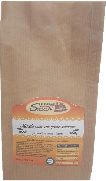 MISCELA PANE GRANO SARACENO 1000 G - Farmacia Bartoli