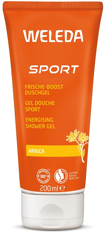 WELEDA SPORT DOCCIA ENERGY ARNICA 200ML - Farmacia Bartoli