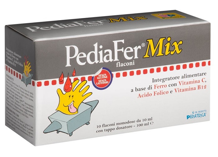 PEDIAFER MIX 10 FLACONI DA 10 ML - Farmacia Bartoli