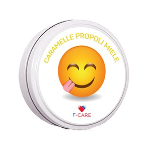 F CARE CARAMELLE PROPOLI MIELE 40 G - Farmacia Bartoli