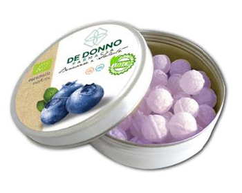 F CARE CARAMELLE MIRTILLO BIO 50 G - Farmacia Bartoli