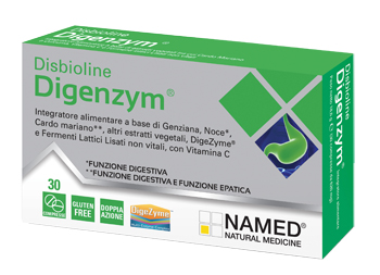 DISBIOLINE DIGENZYM AB 30 COMPRESSE - Farmacia Bartoli