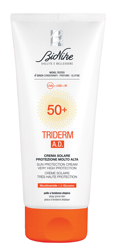 TRIDERM AD CREMA SOLARE SPF50+ 200 ML - Farmacia Bartoli