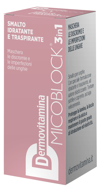 DERMOVITAMINA MICOBLOCK 3 IN 1 SMALTO IDRATANTE E TRASPIRANTE NUDE 5 ML - Farmacia Bartoli