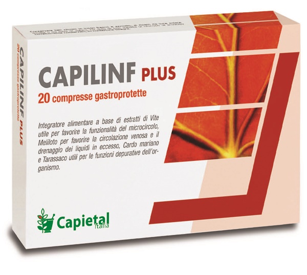 CAPILINF PLUS 20 COMPRESSE - Farmacia Bartoli