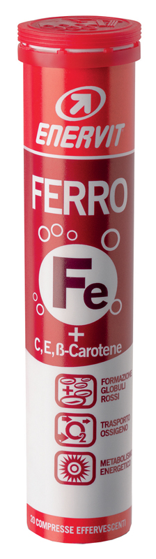 ENERVIT FERRO 20 TAVOLETTE - Farmacia Bartoli