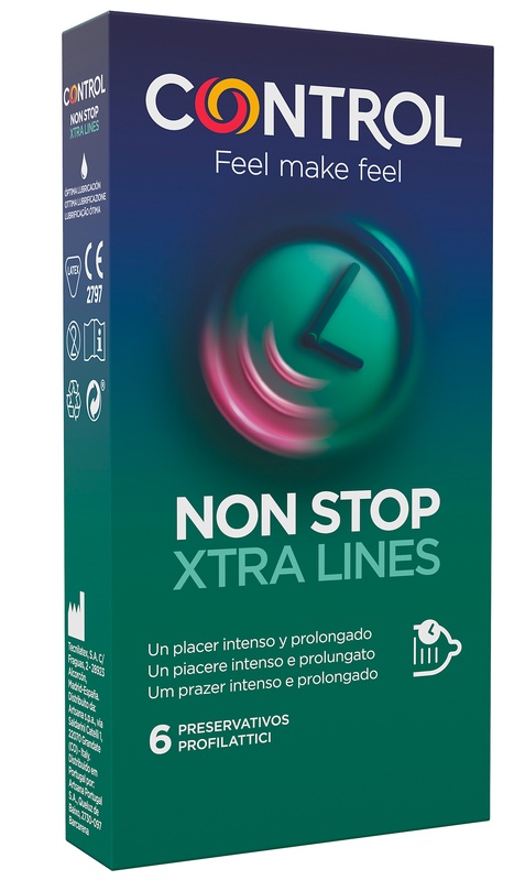 CONTROL NON STOP XTRA LINES 6 PEZZI - Farmacia Bartoli