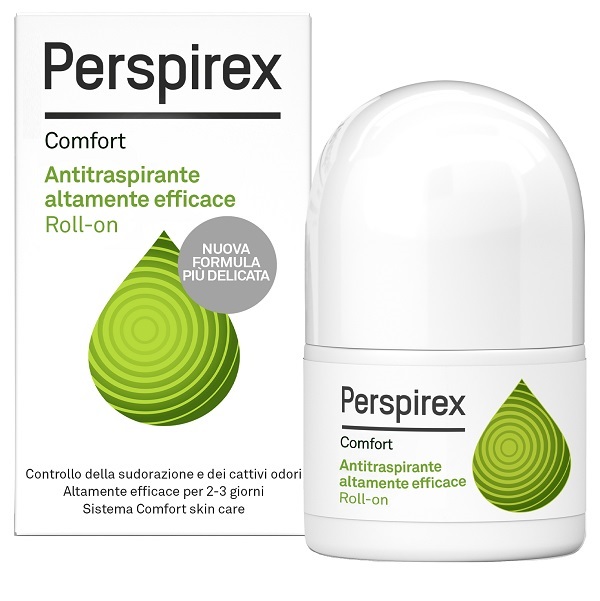 PERSPIREX COMFORT ANTITRASPIRANTE ROLL-ON NUOVA FORMULA 20 ML - Farmacia Bartoli