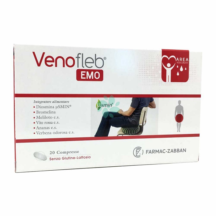 VENOFLEB EMO 20 COMPRESSE - Farmacia Bartoli