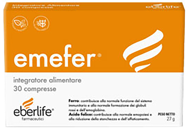 EMEFER 30 COMPRESSE - Farmacia Bartoli