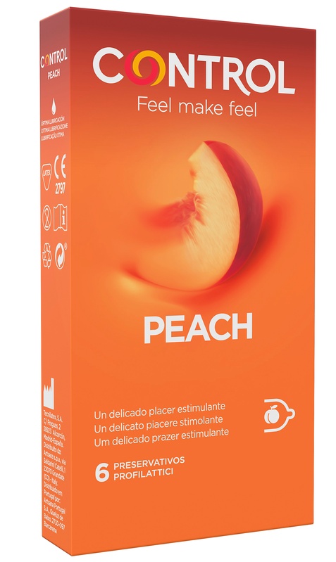 CONTROL PEACH 6 PEZZI - Farmacia Bartoli