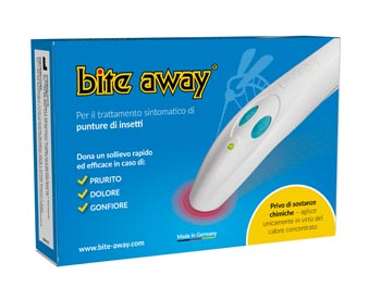 BITE AWAY DISPOSITIVO ELETTRONICO PER IL TRATTAMENTO DELLE PUNTURE DI INSETTI - Farmacia Bartoli