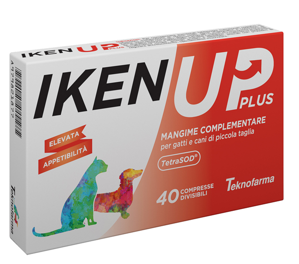 IKEN UP PLUS CANI GATTI PICCOLA TAGLIA SCATOLA 40 COMPRESSE - Farmacia Bartoli