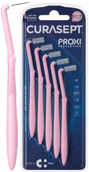 CURASEPT PROXI ANGLE P07 ROSA/PINK 5 PEZZI - Farmacia Bartoli