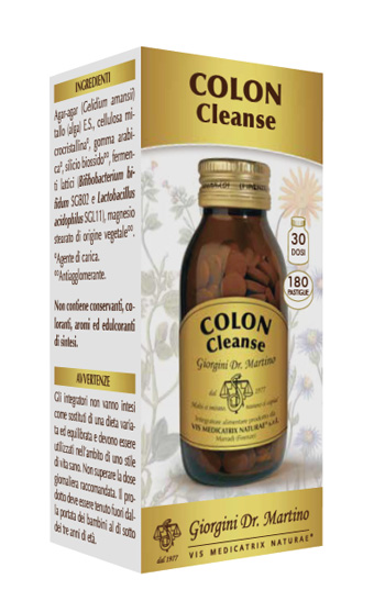 COLON CLEANSE 180 PASTIGLIE - Farmacia Bartoli