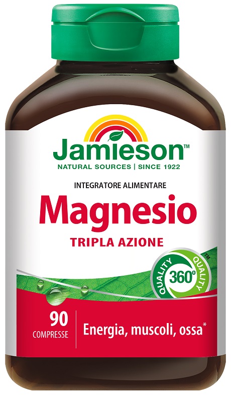 JAMIESON MAGNESIO TRIPLA AZIONE 90 COMPRESSE - Farmacia Bartoli