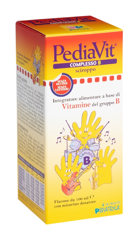 PEDIAVIT COMPLESSO B SCIROPPO 100 ML - Farmacia Bartoli