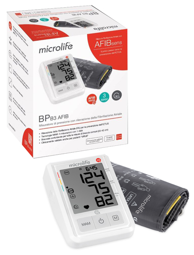 MISURATORE DI PRESSIONE MICROLIFE B3 AFIB - Farmacia Bartoli
