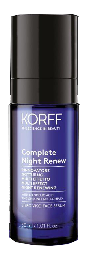 KORFF COMPLETE NIGHT RENEW SIERO NOTTE 30 ML - Farmacia Bartoli