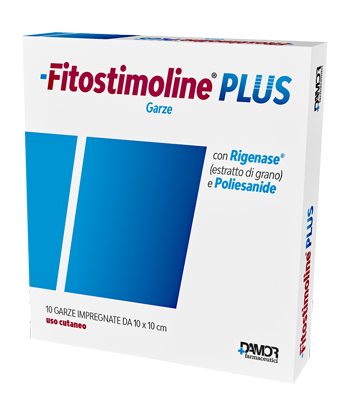 GARZA FITOSTIMOLINE PLUS 10 X 10 CM - Farmacia Bartoli