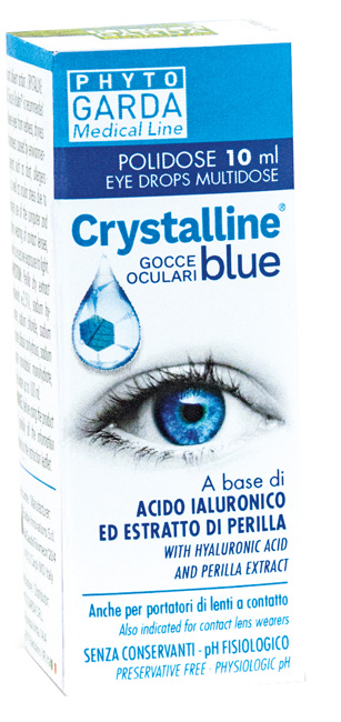 CRYSTALLINE BLUE GOCCE POLIDOSE 10 ML - Farmacia Bartoli