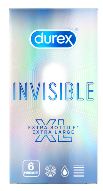 PROFILATTICO DUREX INVISIBLE XL 6 PEZZI - Farmacia Bartoli