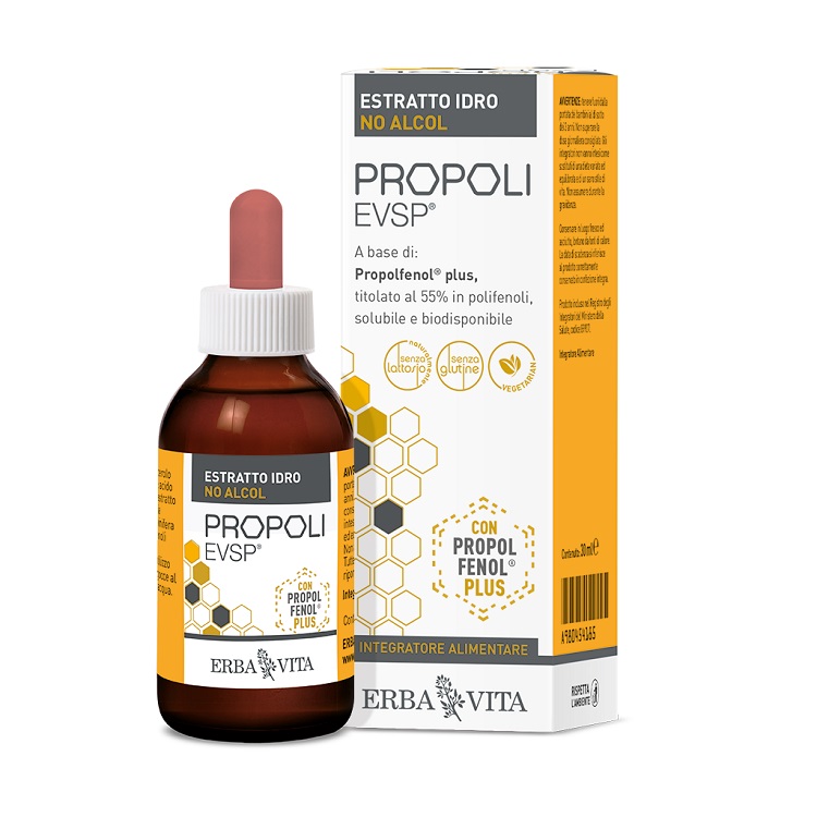 PROPOLI EVSP ESTRATTO IDRO NO ALCOL 30 ML - Farmacia Bartoli