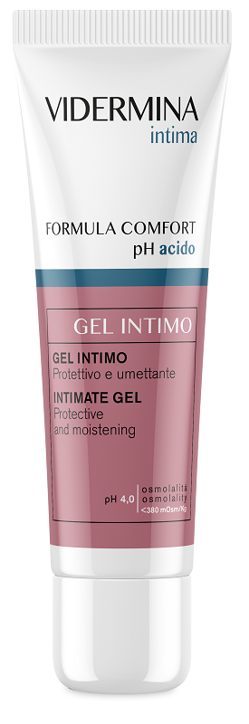 VIDERMINA INTIMA FORMULA COMFORT PH ACIDO GEL INTIMO PROTETTIVO E UMETTANTE NUOVA FORMULA 30 ML - Farmacia Bartoli