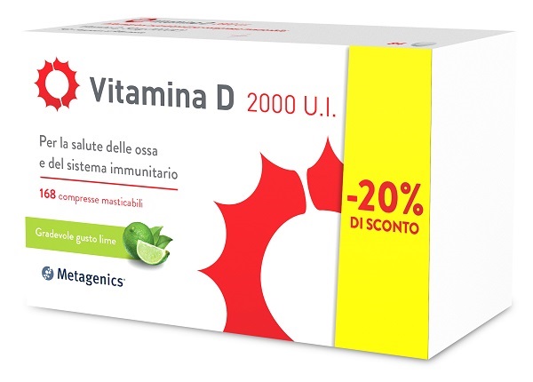 VITAMINA D2000 UI 168 PROMO-20% - Farmacia Bartoli