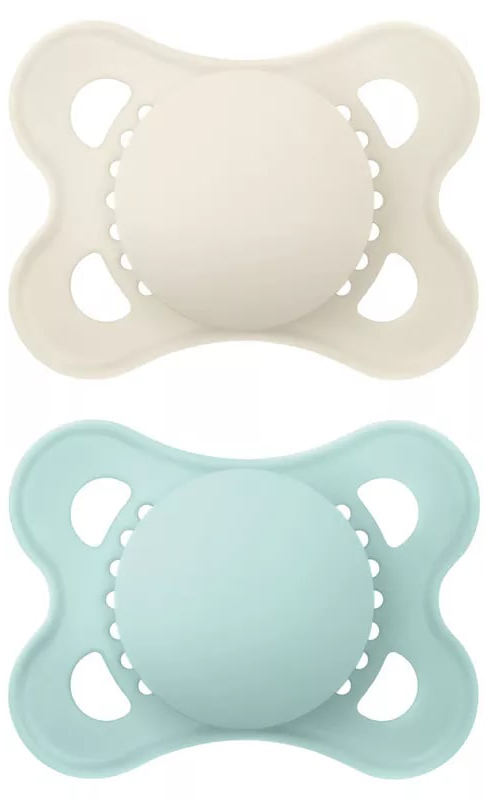 MAM SUCCHIETTO ORIGINAL 2-6 MESI SILICONE NEUTRO 2 PEZZI - Farmacia Bartoli