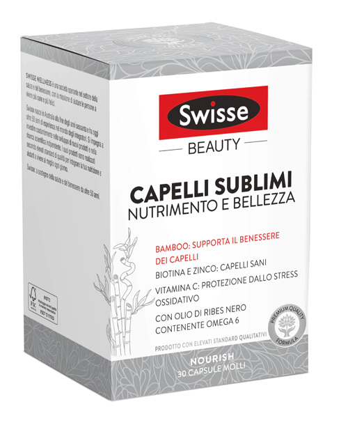 SWISSE CAPELLI SUBLIMI 30 CAPSULE - Farmacia Bartoli