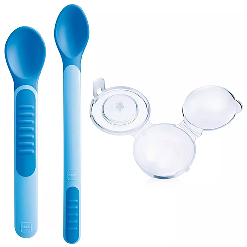 MAM HEAT SENSITIVE SPOONS & COVER 6+ MASCHIO - Farmacia Bartoli