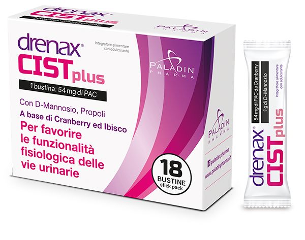 DRENAX FORTE CIST PLUS 18 STICK PACK - Farmacia Bartoli