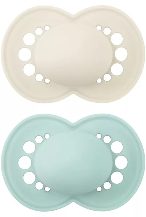 MAM ORIGINAL 6+ SILICONE NEUTRO 2 PEZZI - Farmacia Bartoli