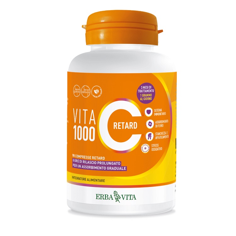 VITA C 1000 RETARD 90 COMPRESSE - Farmacia Bartoli