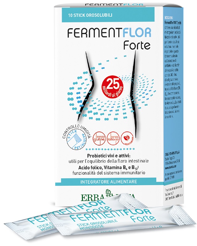FERMENTFLOR FORTE 10 STICKPACK - Farmacia Bartoli