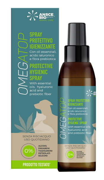 OMEGATOP SPRAY IGIENIZZANTE PROTETTIVO 150 ML - Farmacia Bartoli
