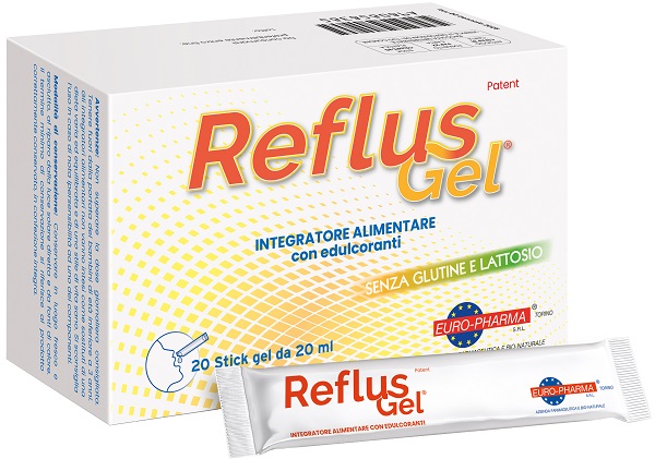 REFLUS GEL 20 STICK PACK X 20 ML - Farmacia Bartoli
