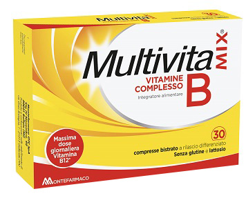 MULTIVITAMIX VIT COMPLESSO B 30 COMPRESSE BISTRATO - Farmacia Bartoli