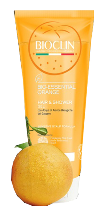 BIOCLIN BIO ESSENTIAL ORANGE HAIR & SHAMPOO 200 ML - Farmacia Bartoli