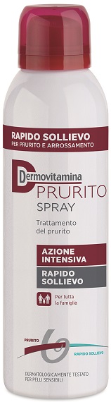 DERMOVITAMINA PRURITO SPRAY AZIONE INTENSIVA RAPIDO SOLLIEVO 100 ML - Farmacia Bartoli